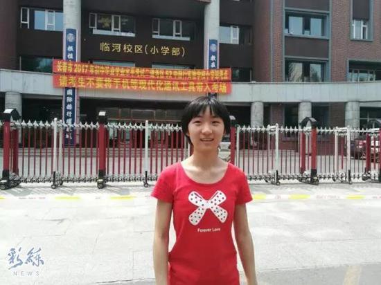 这个文静可爱的小姑娘,中考6科满分!
