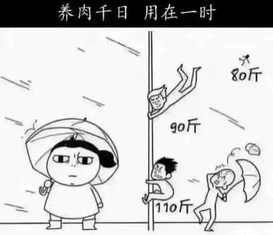 屯了一夏天的肉