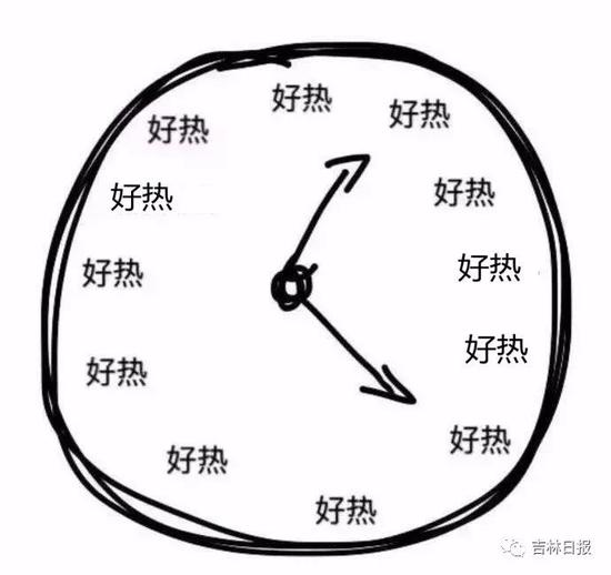 平时,东北地区白天热