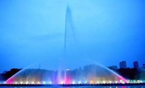 你心心念念的长春南湖大桥音乐喷泉“醒”了!