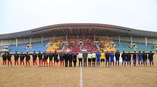 2018中国足球乙级联赛延边珲春北国主场憾平