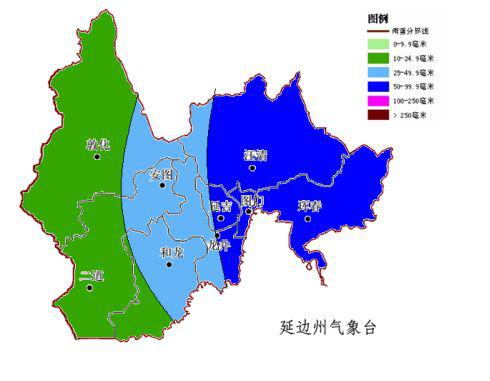 21日08时至22日08时降水分布图