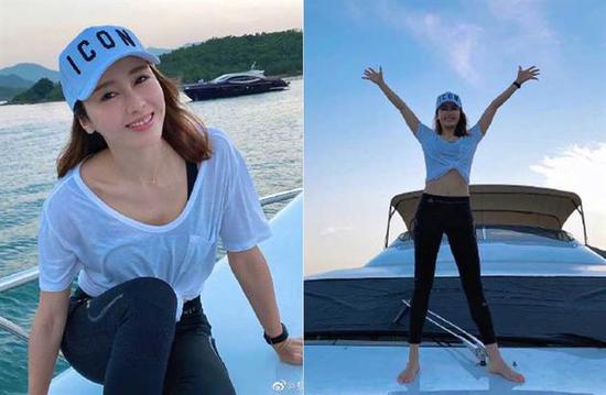 让时间静止！48岁黎姿晒出游照 长腿纤腰抢镜