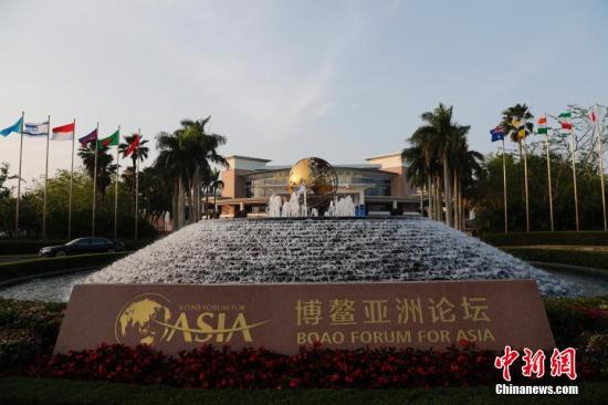 图为博鳌亚洲论坛会议中心外景。中新社记者 杜洋 摄