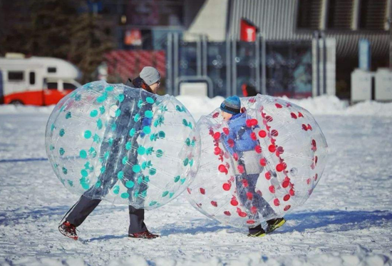 雪地碰碰球