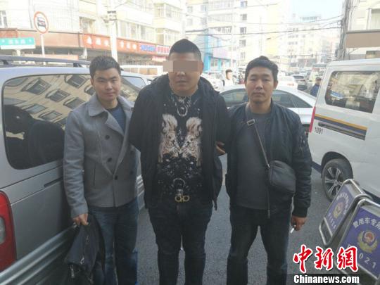延边州警方在长春抓获犯罪嫌人王某 警方供图 摄