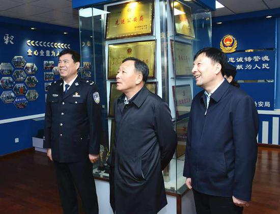 金寿浩到珲春森林公安局调研 指导延边州森林