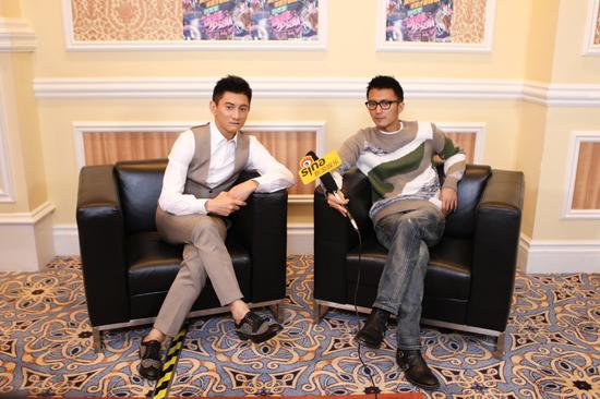 吴奇隆谢霆锋风格不同 合作默契有火花