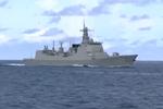 军方公布三大舰队在南海大规模演习视频