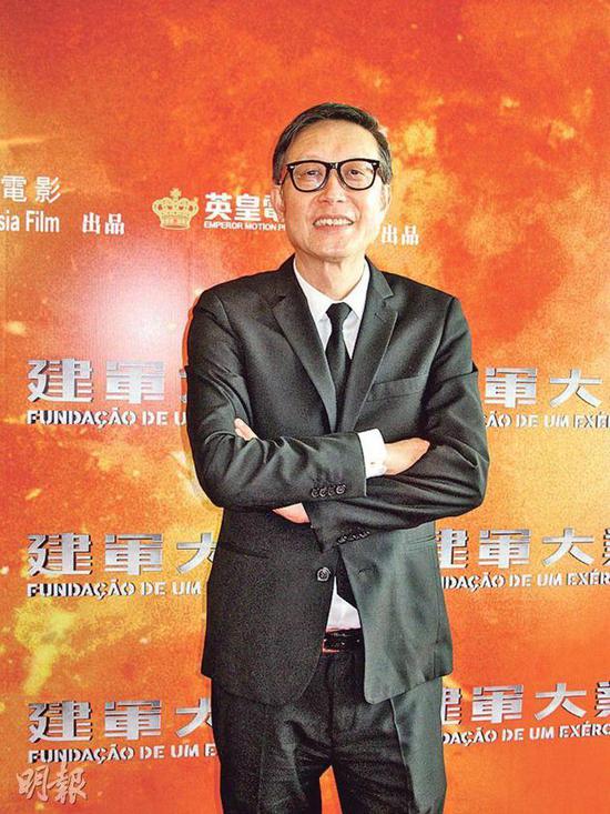 刘伟强今天(8月1日)前往北京为《建军大业》宣传造势。