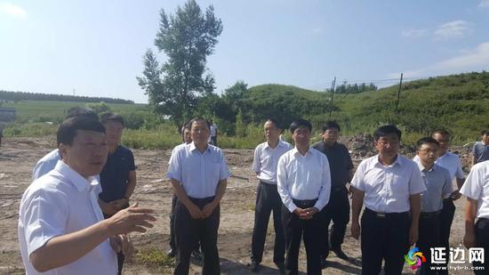本报讯(记者 冯树伟)8月22日,州委副书记,代州长金寿浩到延吉市调研