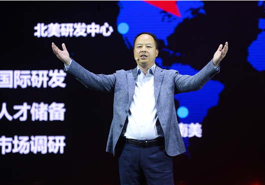 广汽集团执委会副主任、广汽乘用车总经理郁俊致辞