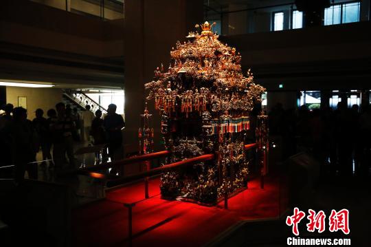 上海市历史博物馆内。 汤彦俊 摄