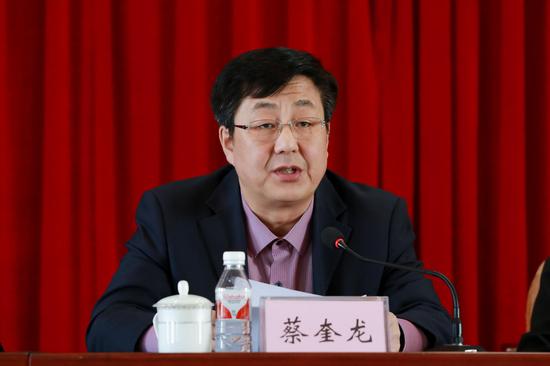 蔡奎龙传达全州“旅游兴州”会议精神