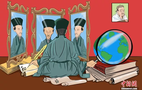 王阳明动漫形象之一。黄盛裕供图