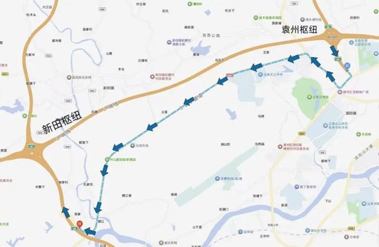 江西沪昆高速部分路段封闭施工
