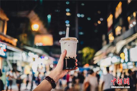 奶茶资料图。来源:视觉中国