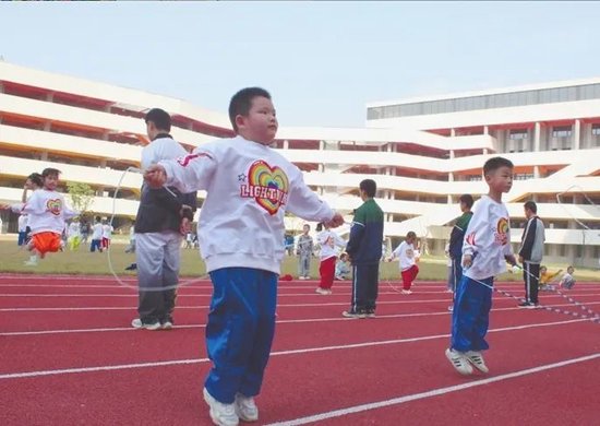 站前路学校教育集团子羽校区的学生正在上课
