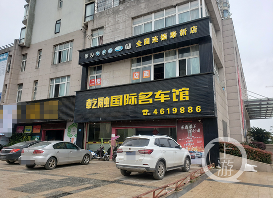 原奉新博越所在地。/记者 肖鹏