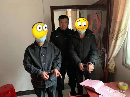 嫌疑人指认作案现场
