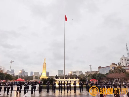 今晨的南昌！这一幕幕太燃了