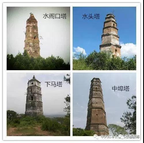 于都土塔位于江西省于都县城周边,包括水阁口塔、中埠塔、水头塔、下马塔。