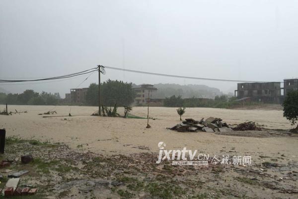 最强降雨导致江西4.086万公顷农作物受灾