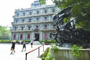 提升改造后的原江西大旅社旧址
