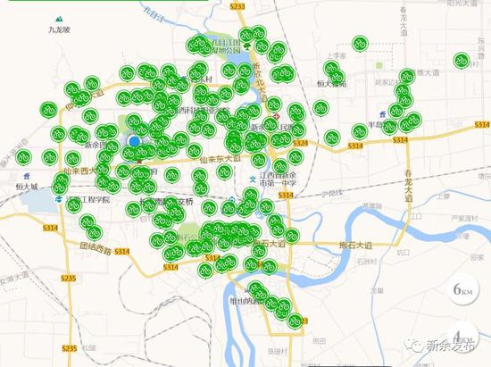 一年服务366万人次 新余有的公共自行车已伤痕