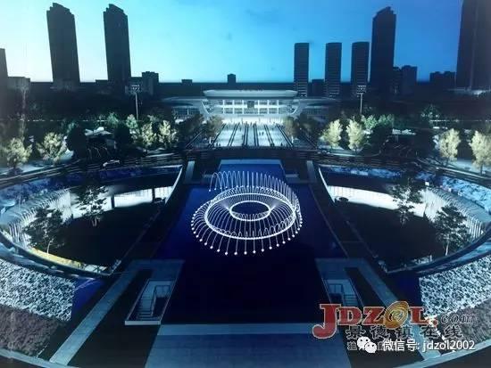 站前广场夜景效果图