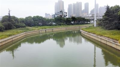 9月13日,南昌市彭家桥附近的玉带河,水体改变了往日黑臭的面貌,静静流淌。记者 尹晓军摄