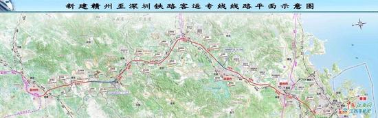 赣深高铁安九铁路江西段全线开工建设