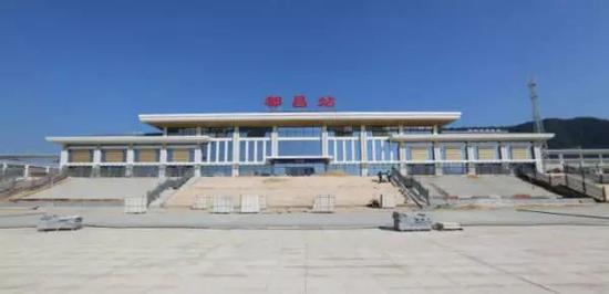 △九景衢铁路新建车站——都昌站