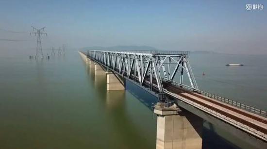 △九景衢铁路重点工程——鄱阳湖特大桥