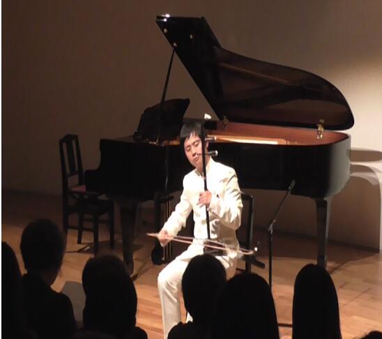 田宇北海道二胡音乐会现场