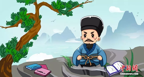 Q版王阳明。贵阳孔学堂供图
