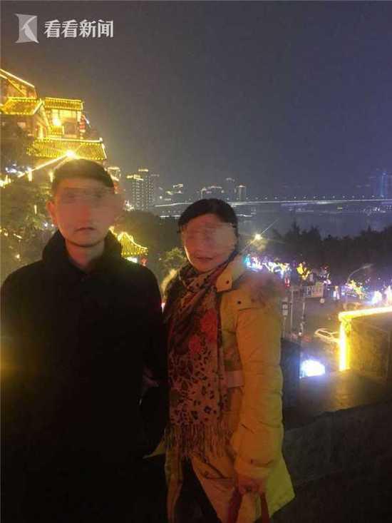 朱晓娟和亲生儿子刘金心