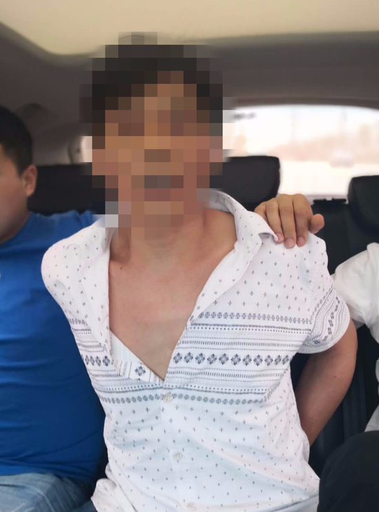 民警抓获犯罪嫌疑人张某德