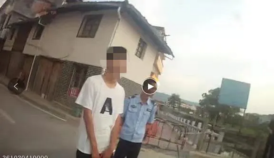 执法记录仪视频截图