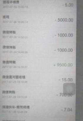 奇怪：银行卡上的钱莫名少了3万多