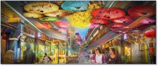 “婺源花海”意向图