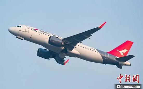 资料图:2021夏秋航季湖南航空新开9条国内航线。湖南航空供图