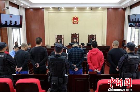 　　5月7日，九江市中级人民法院委托九江市浔阳区人民法院对备受社会关注的“10？13”寻衅滋事、妨害公罪一案进行二审公开宣判。法院供图