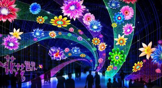 梦幻花卉主题区:花花世界