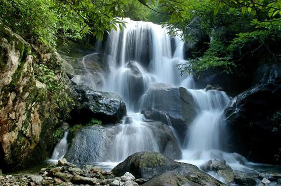 明月山风光——叠瀑△