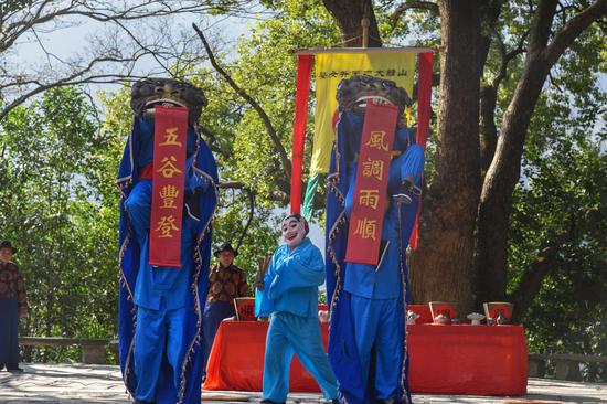 祈求年年风调雨顺、五谷丰登