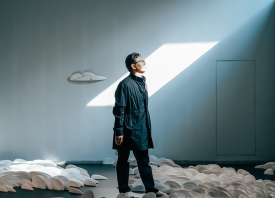 张明作品——《云语.山水之枯山水》