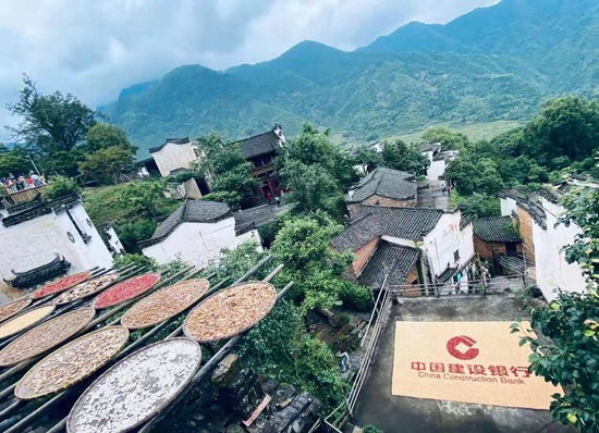 婺源篁岭晒秋