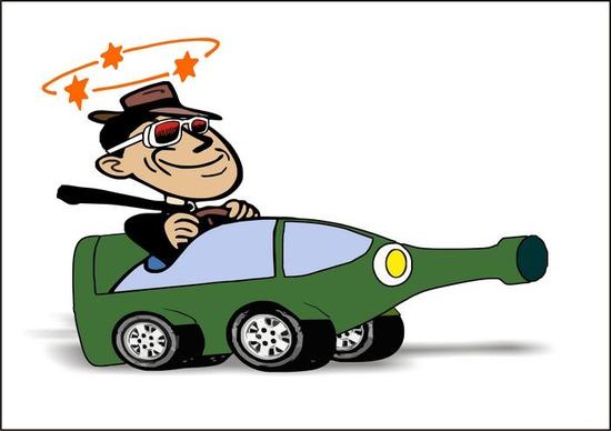 酒驾男开路虎撞上斯柯达撞坏的车我买了视频