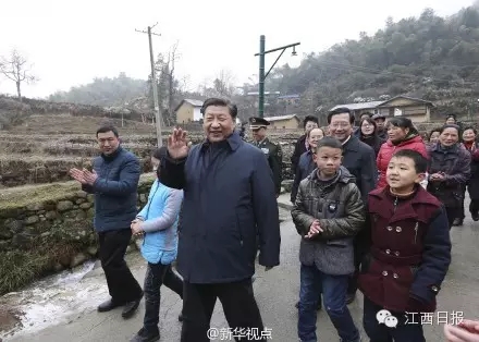 总书记罗霄山脉深处看望老区群众